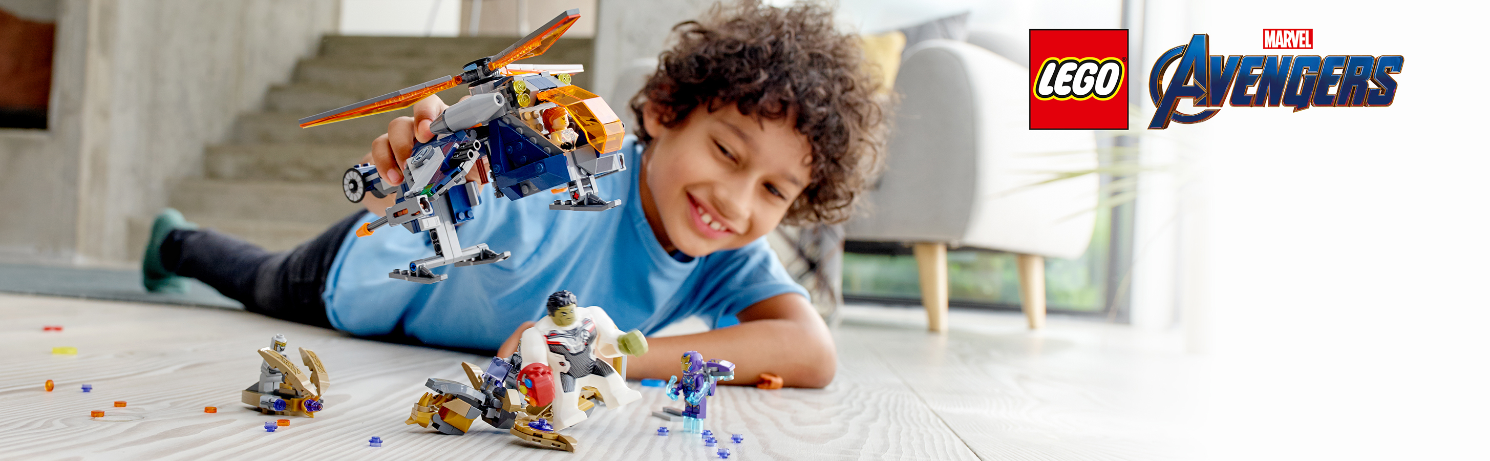 LEGO® Marvel | Avengers Hulk Helicopter Rescue