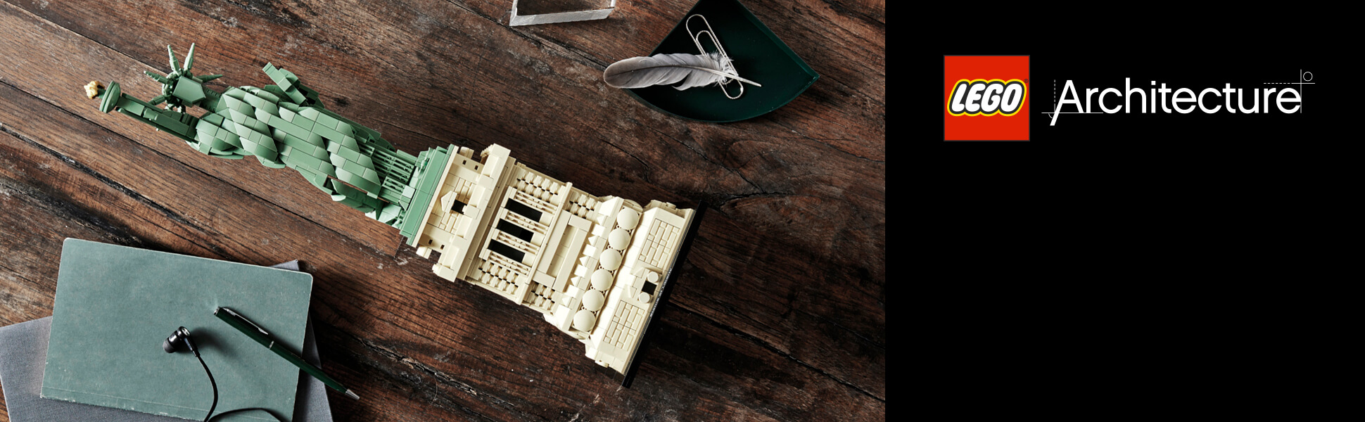 Zoom on: The Statue of Liberty set from LEGO® Architecture