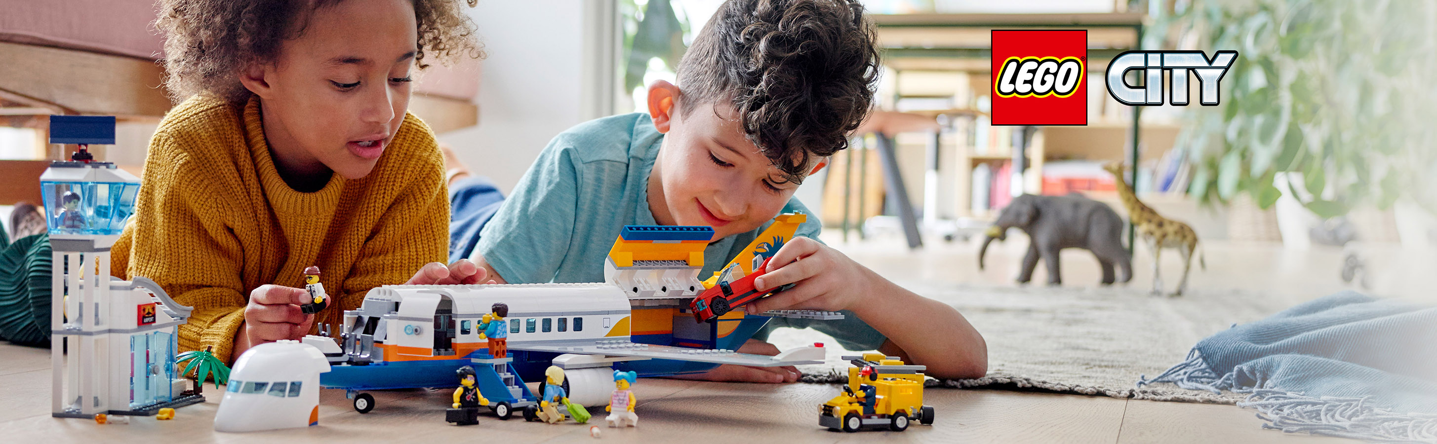 Creative play takes flight with the LEGO CITY Passenger Airplane