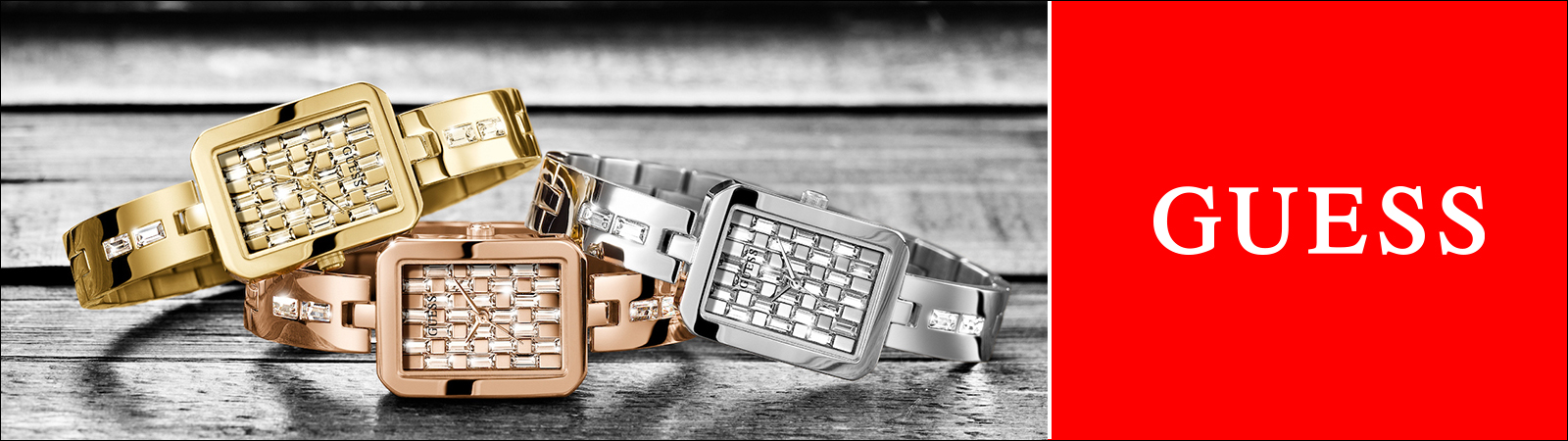 An unique Gold Master Timepiece I By GUESS