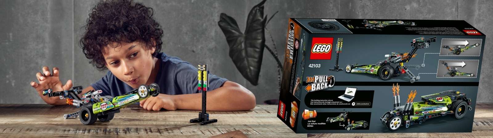 LEGO® Technic - Dragster, the Coolest Challenge for Children!