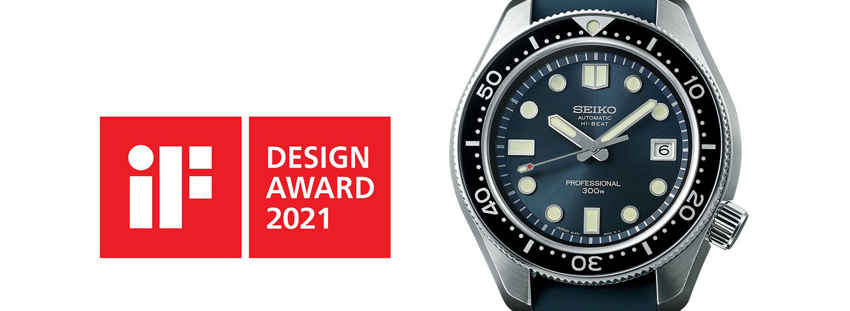 Seiko Prospex / Winner of the iF DESIGN AWARD 2021
