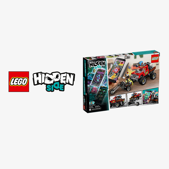 Experience El Fuego's Stunt Truck playset from LEGO® Hidden Side™