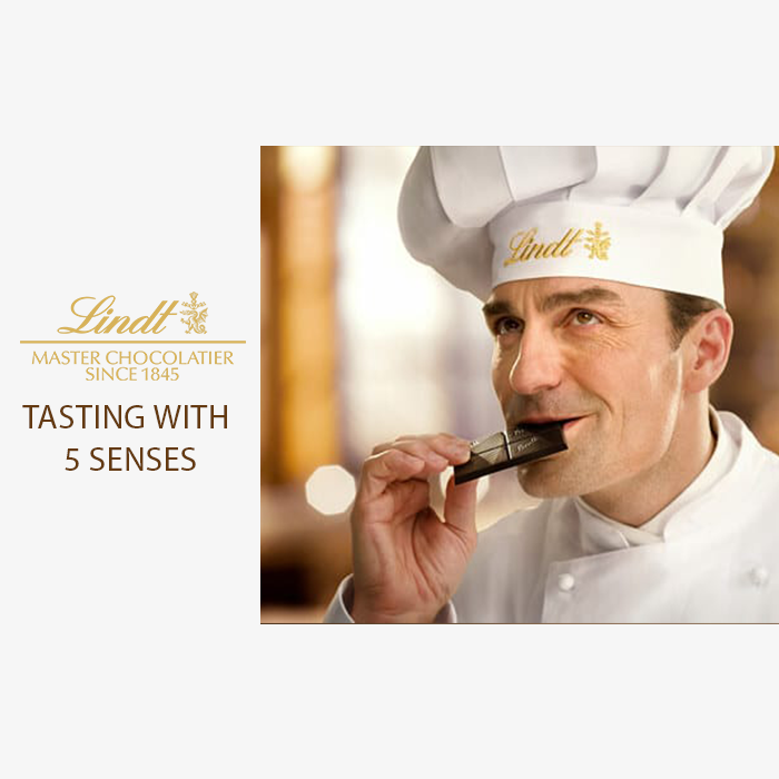 Lindt | Tasting with 5 senses