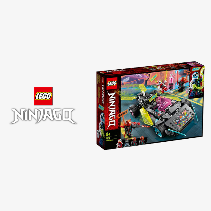 Fire up your imagination with the LEGO® NINJAGO® Ninja Tuner Car set