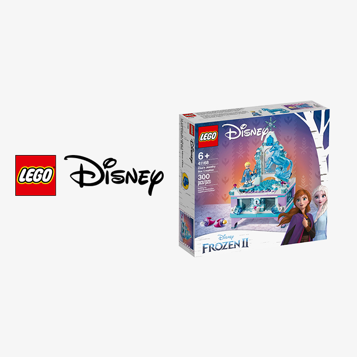 Inspire Disney lovers with LEGO® Frozen II Elsa's Jewelry Box